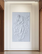 Elegant European Couple 5x3 Feet 3D Mural Wall Art - Timeless Romance in Every Detail