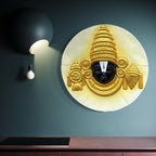 18X18 Inch | Tirupati Balaji 3D Relief Mural –  Wall Art | Ready to Hang