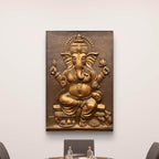 3x2 Feet | Lord Ganesha 3D Relief Mural