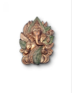 4x3 Feet | Elegant Lord Ganesha 3D Relief Wall Mural | Ready-to-Hang Vastu & Spiritual Décor for Home & Office