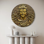 Lord Shiva Mahakaal 3D relief mural in 2x2 feet size, handcrafted spiritual wall art symbolizing power, protection, and divine energy.