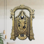 Lord Venkateshwara 3D relief wall art in 5.5x4 feet size designed to bring divine grace to sacred spaces