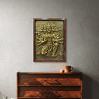 Panchmukhi Hanuman 3D Relief Wall Art (20x15 inch), symbolizing divine protection and courage.